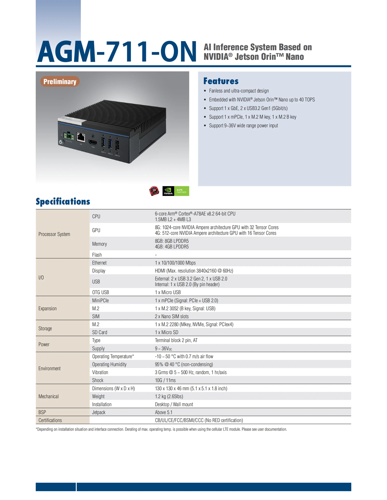AGM-711-ON00